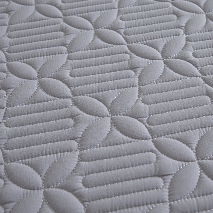 91家纺网 家纺一手货源 找家纺 芬晴家纺 2025新款A类全棉纯棉水洗棉大豆床笠单床笠单品床笠单件床笠 遇见-浅灰