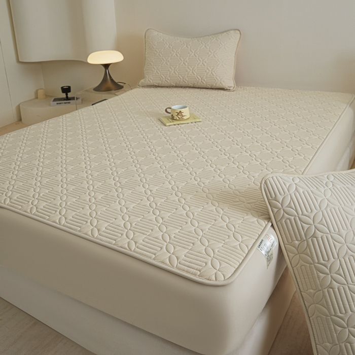 91家纺网 家纺一手货源 找家纺 芬晴家纺 2025新款A类全棉纯棉水洗棉大豆床笠单床笠单品床笠单件床笠 遇见-浅卡