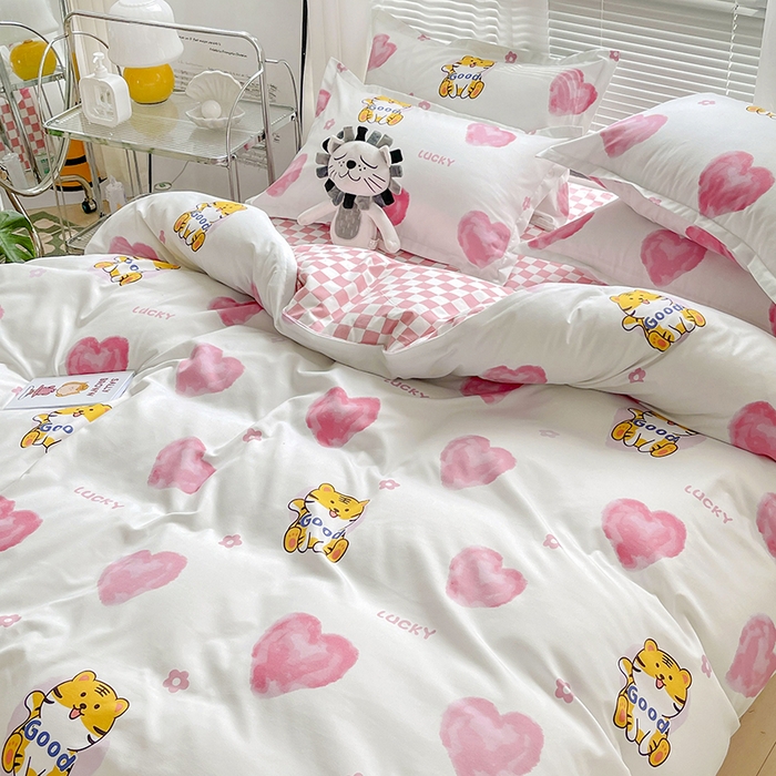 91家纺网 家纺一手货源 找家纺 （总）文黛家居 2025新款植物羊绒亲肤小版花单被套