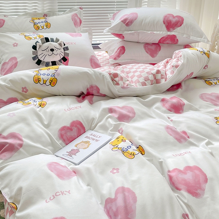 91家纺网 家纺一手货源 找家纺 （总）文黛家居 2025新款植物羊绒亲肤小版花单被套