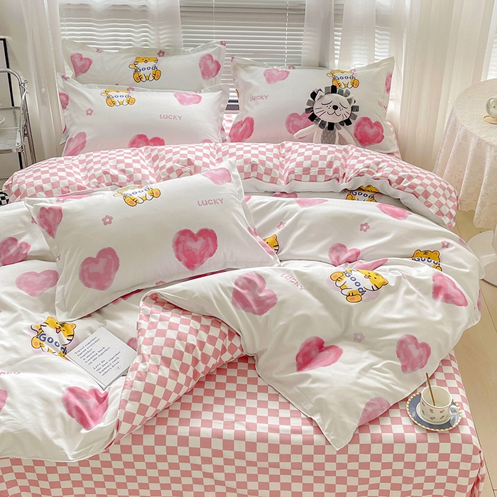 91家纺网 家纺一手货源 找家纺 （总）文黛家居 2025新款植物羊绒亲肤小版花单被套