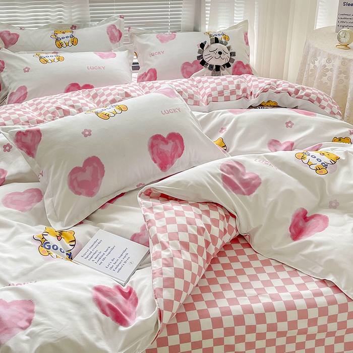 91家纺网 家纺一手货源 找家纺 （总）文黛家居 2025新款植物羊绒亲肤小版花单被套