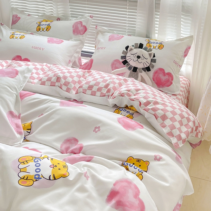 91家纺网 家纺一手货源 找家纺 （总）文黛家居 2025新款植物羊绒亲肤小版花单被套