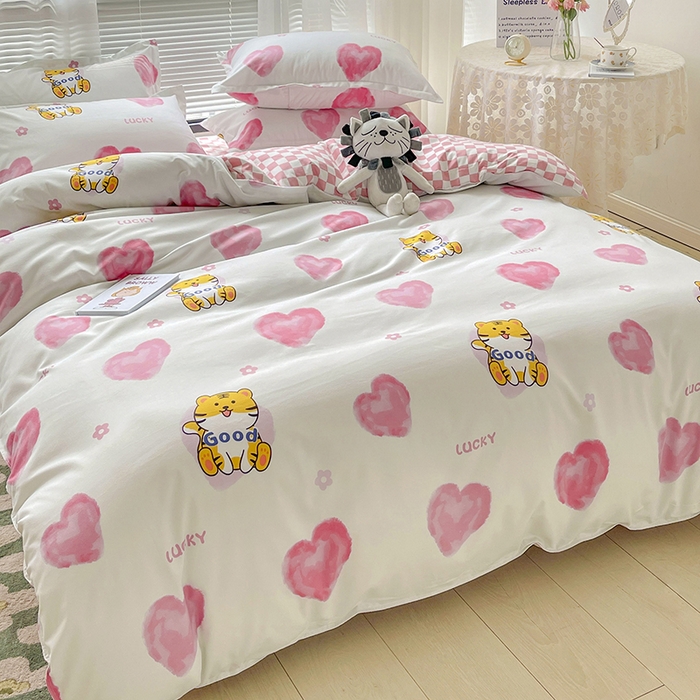 91家纺网 家纺一手货源 找家纺 （总）文黛家居 2025新款植物羊绒亲肤小版花单被套