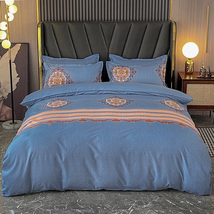 91家纺网 家纺一手货源 找家纺 （总）文黛家居 2025新款植物羊绒亲肤小版花单被套