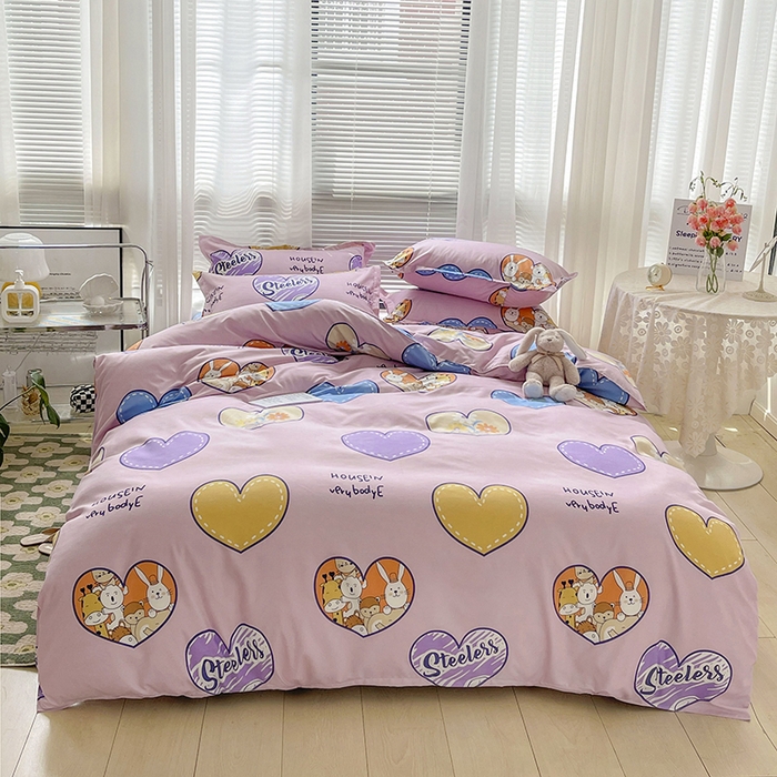 91家纺网 家纺一手货源 找家纺 （总）文黛家居 2025新款植物羊绒亲肤小版花单被套