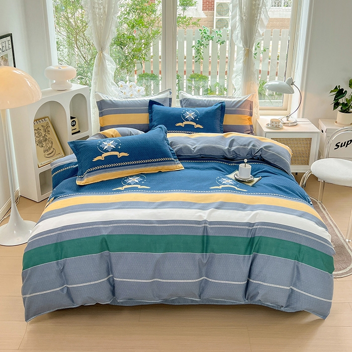 91家纺网 家纺一手货源 找家纺 （总）文黛家居 2025新款植物羊绒亲肤小版花单被套