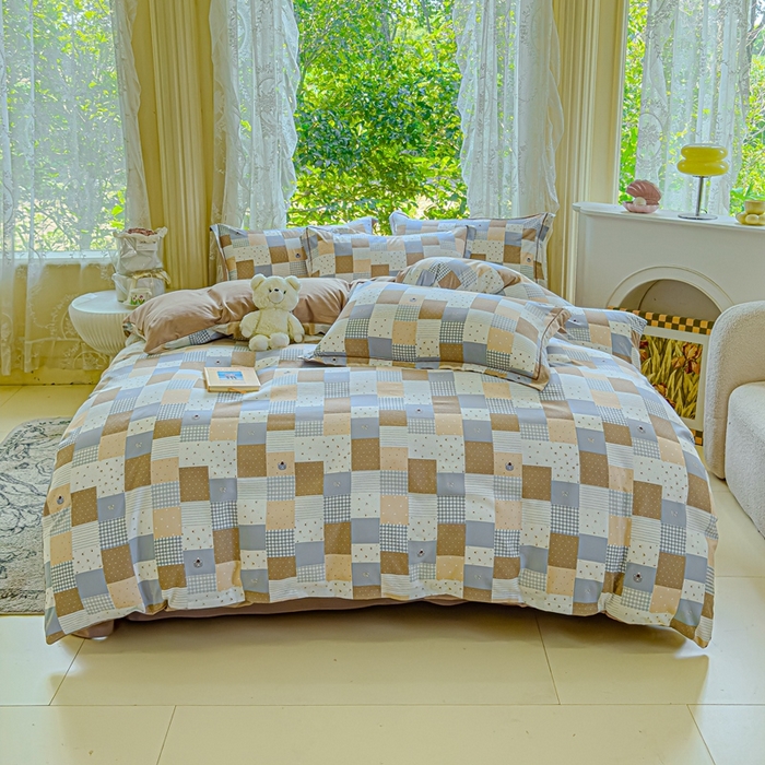 91家纺网 家纺一手货源 找家纺 （总）可思家纺 2025新款云柔棉四件套