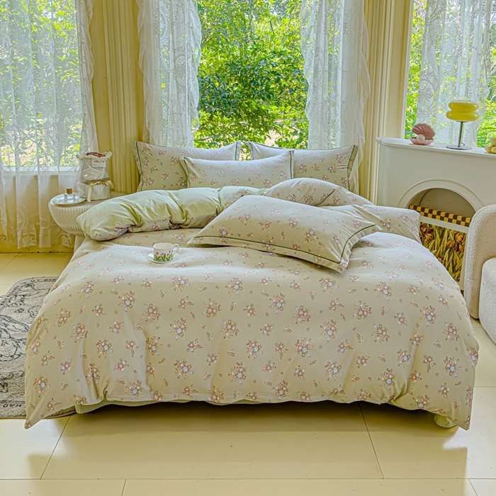 91家纺网 家纺一手货源 找家纺 （总）可思家纺 2025新款云柔棉四件套