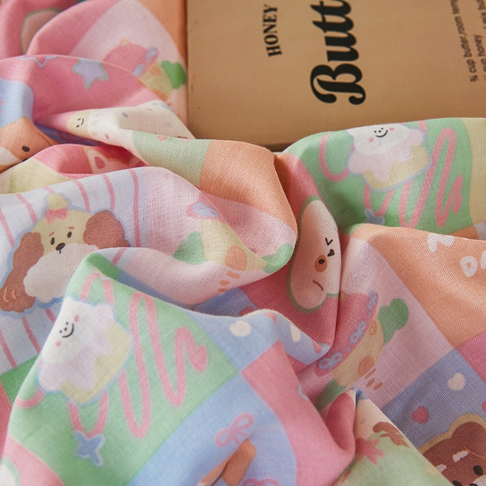 91家纺网 家纺一手货源 找家纺 （总）斯尔顿 2025新款A类全棉双层纱三件套