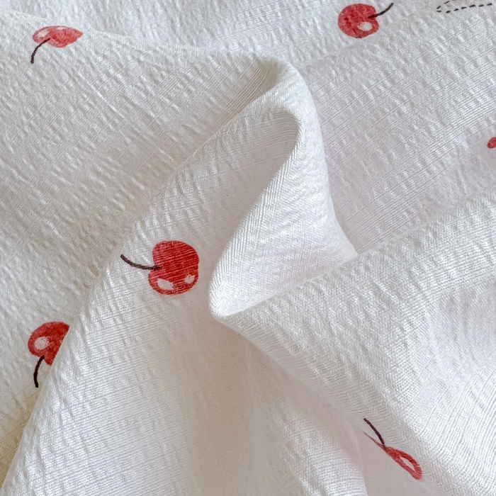 91家纺网 家纺一手货源 找家纺 佑佳家纺2025新款A类高克重水洗棉床笠 樱桃狗