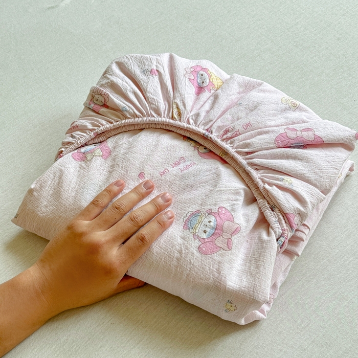 91家纺网 家纺一手货源 找家纺 （总）佑佳家纺2025新款A类高克重水洗棉床笠