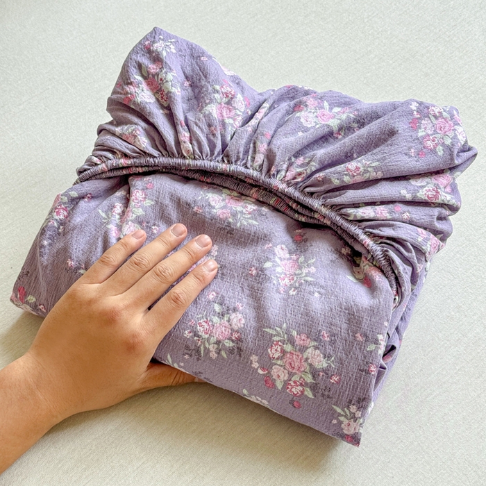 91家纺网 家纺一手货源 找家纺 （总）佑佳家纺2025新款A类高克重水洗棉床笠