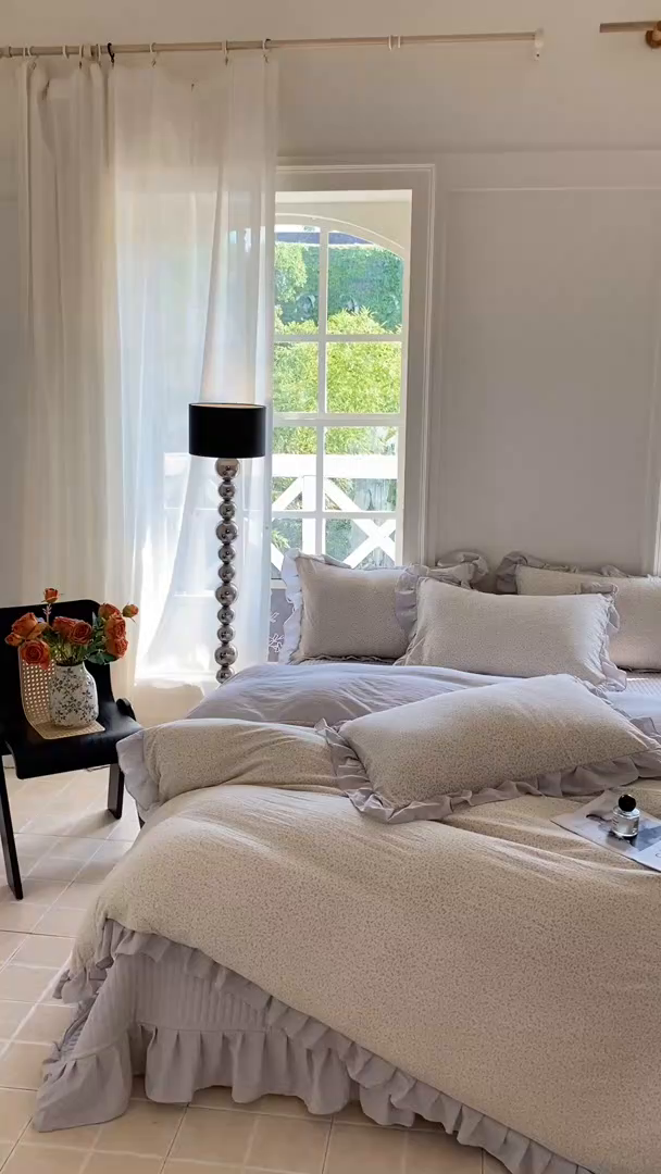 91家纺网 家纺一手货源 找家纺 富之航家纺  2025新款四件套 浮生若梦