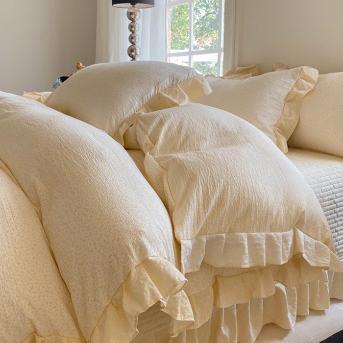 富之航家纺  2025新款四件套 浅夏