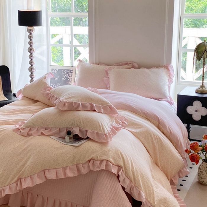 91家纺网 家纺一手货源 找家纺 富之航家纺  2025新款四件套 倾城之恋