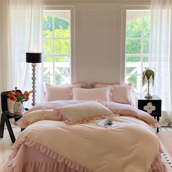 91家纺网 家纺一手货源 找家纺 富之航家纺  2025新款四件套 倾城之恋