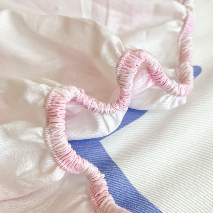 91家纺网 家纺一手货源 找家纺 博雅 2025春夏新款三丽欧大版全棉纯棉单品床笠床笠单件单床笠 全棉大版-俏皮KT