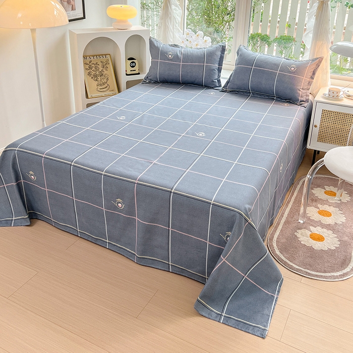 91家纺网 家纺一手货源 找家纺 文黛家居 2025新款植物羊绒亲肤小版花单被套 爱丽丝