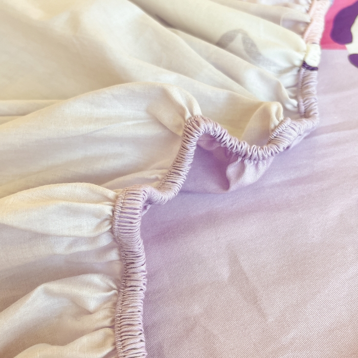 91家纺网 家纺一手货源 找家纺 博雅 2025春夏新款三丽欧大版全棉纯棉单品床笠床笠单件单床笠 全棉大版-甜心库洛米