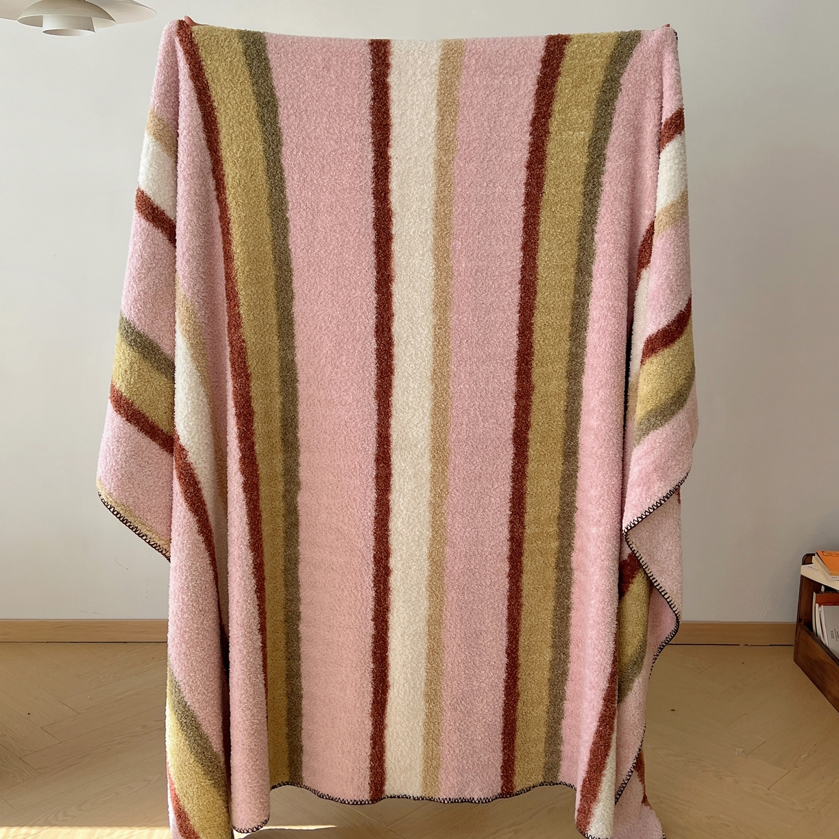 91家纺网 家纺一手货源 找家纺 （总）舒隅家纺 A类高级感半边绒三角针毛毯毯子