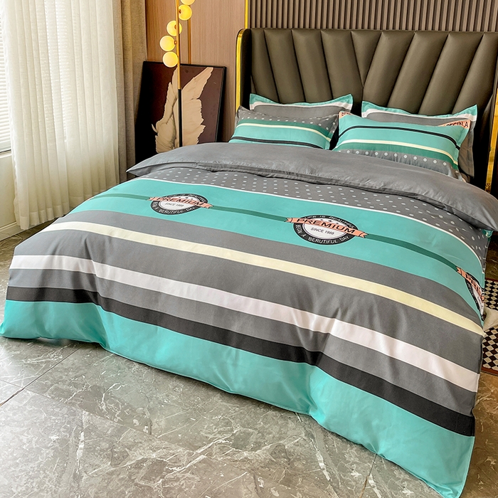 91家纺网 家纺一手货源 找家纺 文黛家居 2025新款植物羊绒亲肤小版花单被套 安德里亚1