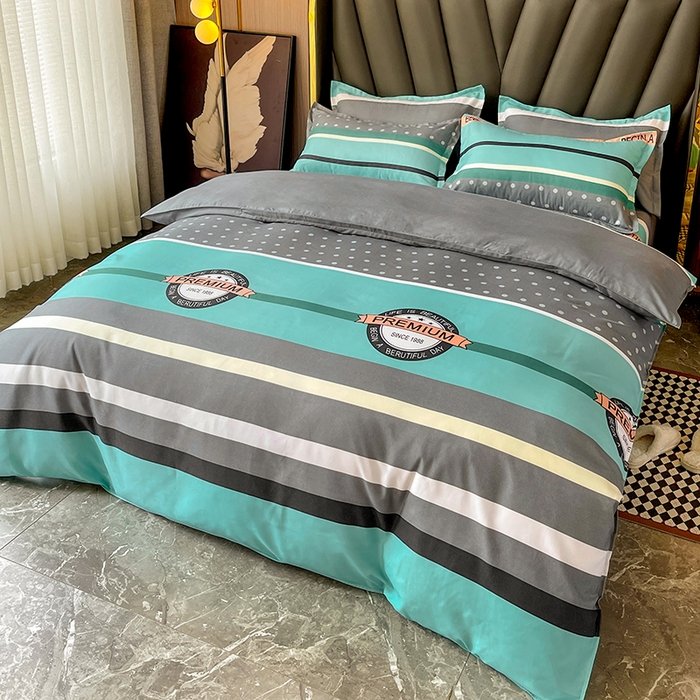 91家纺网 家纺一手货源 找家纺 文黛家居 2025新款植物羊绒亲肤小版花单被套 安德里亚1