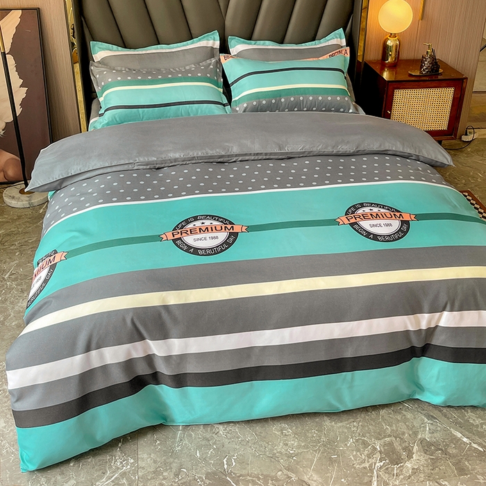 91家纺网 家纺一手货源 找家纺 文黛家居 2025新款植物羊绒亲肤小版花单被套 安德里亚1