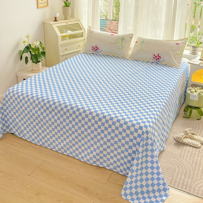 91家纺网 家纺一手货源 找家纺 文黛家居 2025新款植物羊绒亲肤小版花单被套 蝶恋花