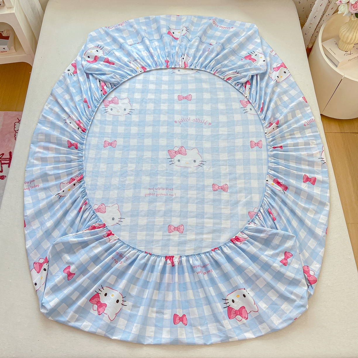 91家纺网 家纺一手货源 找家纺 （总）博雅 2025春夏新款三丽欧小版全棉纯棉单品床笠床笠单件单床笠