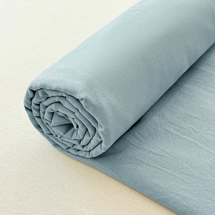 91家纺网 家纺一手货源 找家纺 优尚佳生活馆 2025新款亲肤水洗棉纯色单品床单 品悦