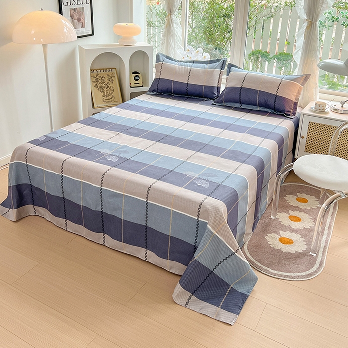 91家纺网 家纺一手货源 找家纺 文黛家居 2025新款植物羊绒亲肤小版花单被套 秋的季节