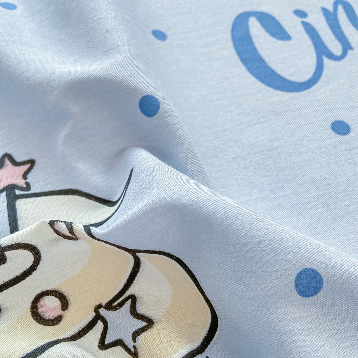 91家纺网 家纺一手货源 找家纺 博雅 2025春夏新款三丽欧小版全棉纯棉单品床笠床笠单件单床笠 点点玉桂狗