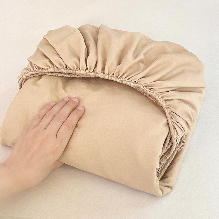 91家纺网 家纺一手货源 找家纺 （总）优尚佳生活馆 2025新款亲肤水洗棉纯色单品床笠