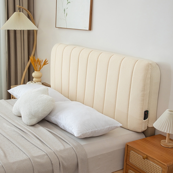 91家纺网 家纺一手货源 找家纺 （总）沐沐家纺 2026新款泰迪绒床头罩靠背