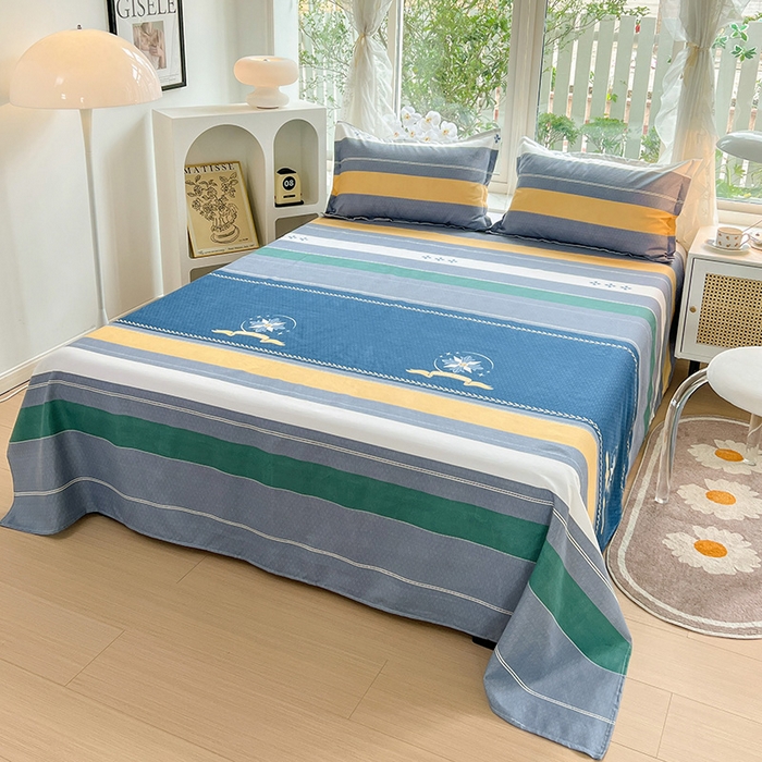 91家纺网 家纺一手货源 找家纺 文黛家居 2025新款植物羊绒亲肤小版花单被套 星语