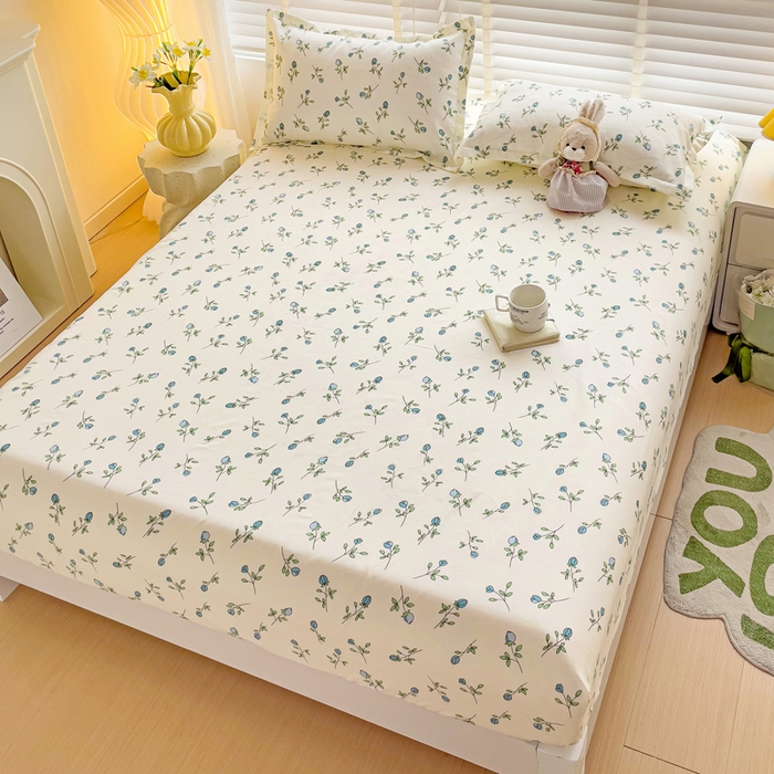 91家纺网 家纺一手货源 找家纺 （总）文黛家居 2025新款时尚印花亲肤床笠单床笠