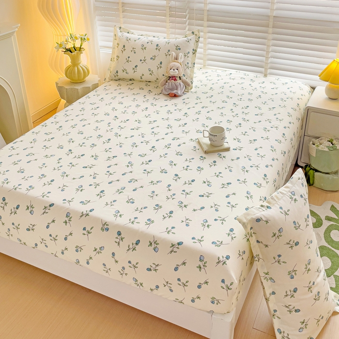 91家纺网 家纺一手货源 找家纺 （总）文黛家居 2025新款时尚印花亲肤床笠单床笠