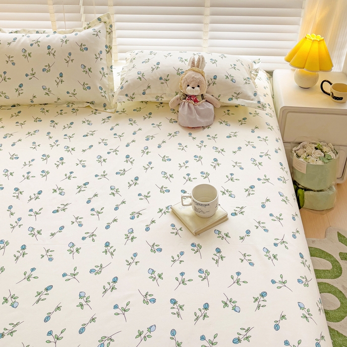 91家纺网 家纺一手货源 找家纺 （总）文黛家居 2025新款时尚印花亲肤床笠单床笠