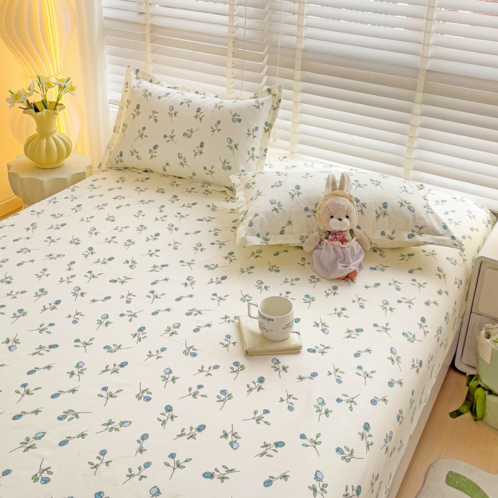 91家纺网 家纺一手货源 找家纺 （总）文黛家居 2025新款时尚印花亲肤床笠单床笠