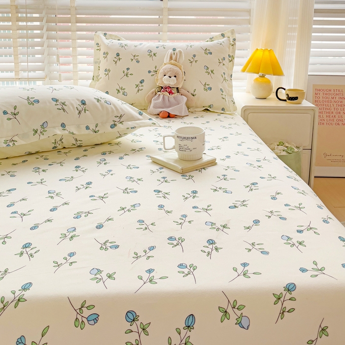 91家纺网 家纺一手货源 找家纺 （总）文黛家居 2025新款时尚印花亲肤床笠单床笠