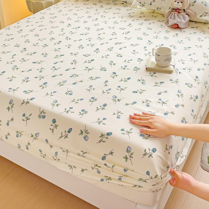 91家纺网 家纺一手货源 找家纺 （总）文黛家居 2025新款时尚印花亲肤床笠单床笠