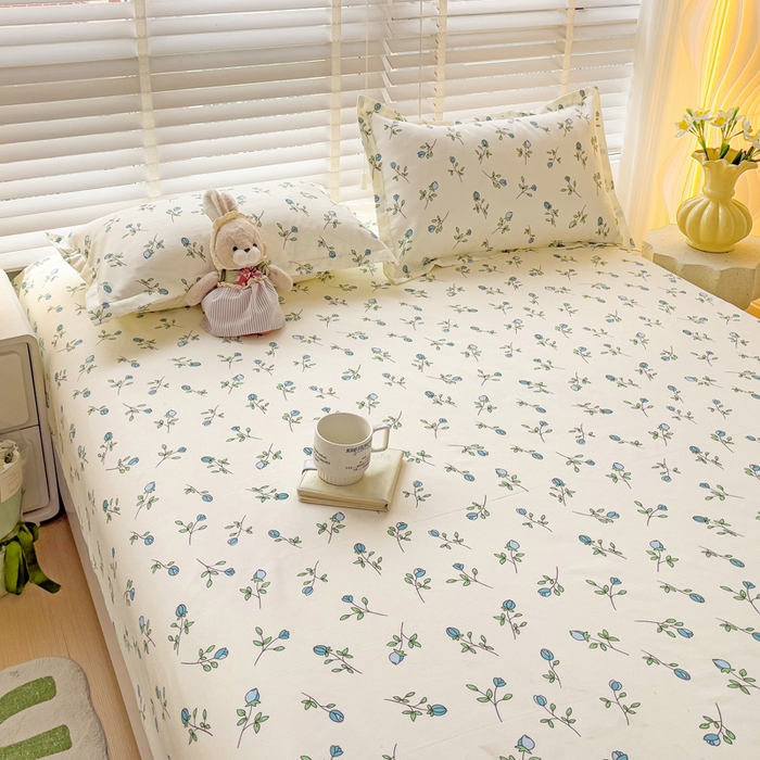 91家纺网 家纺一手货源 找家纺 （总）文黛家居 2025新款时尚印花亲肤床笠单床笠