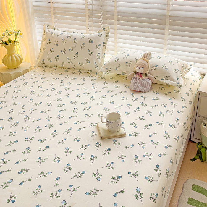 91家纺网 家纺一手货源 找家纺 （总）文黛家居 2025新款时尚印花亲肤床笠单床笠