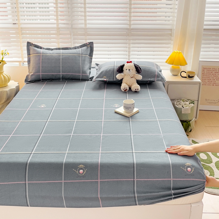 91家纺网 家纺一手货源 找家纺 （总）文黛家居 2025新款时尚印花亲肤床笠单床笠