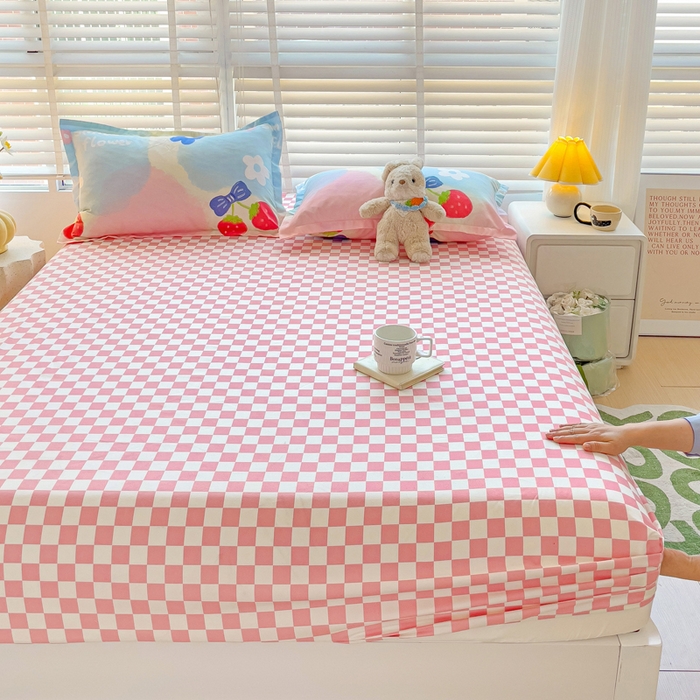 91家纺网 家纺一手货源 找家纺 （总）文黛家居 2025新款时尚印花亲肤床笠单床笠