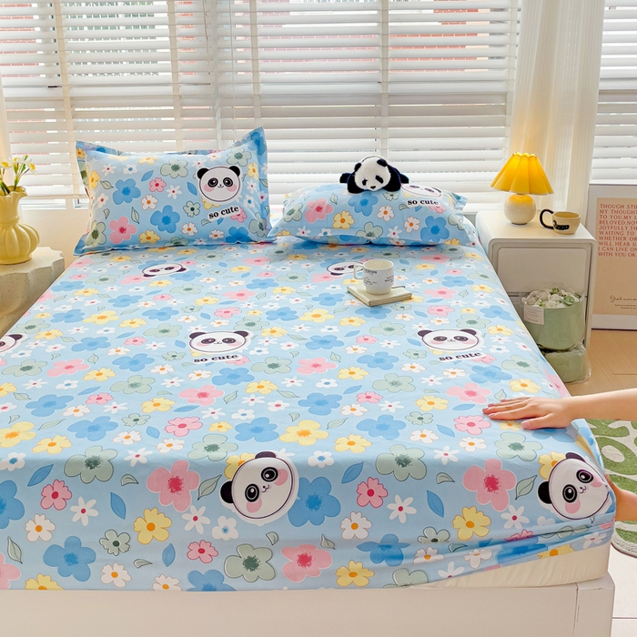 91家纺网 家纺一手货源 找家纺 （总）文黛家居 2025新款时尚印花亲肤床笠单床笠