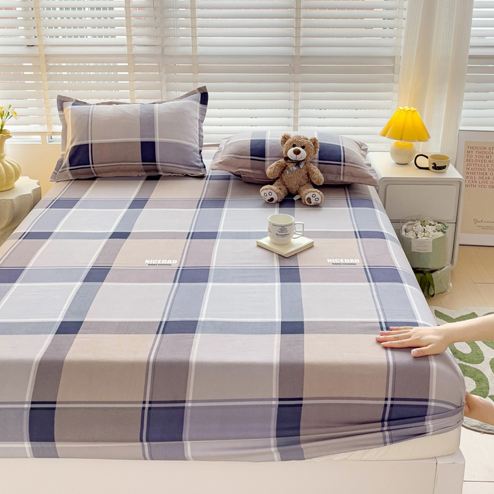 91家纺网 家纺一手货源 找家纺 （总）文黛家居 2025新款时尚印花亲肤床笠单床笠