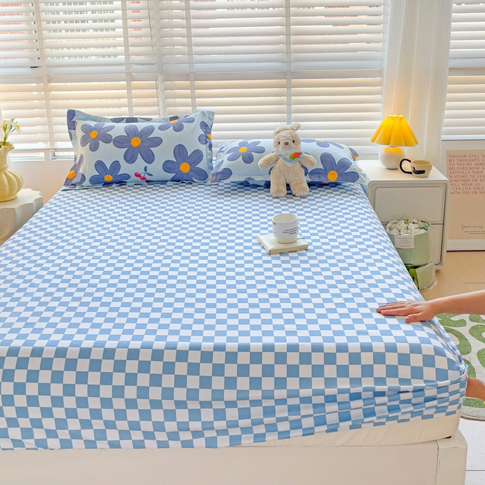 91家纺网 家纺一手货源 找家纺 （总）文黛家居 2025新款时尚印花亲肤床笠单床笠