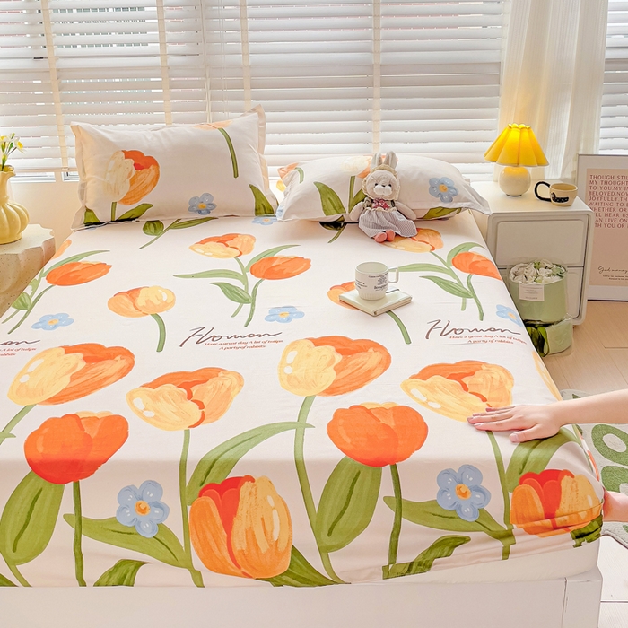 91家纺网 家纺一手货源 找家纺 （总）文黛家居 2025新款时尚印花亲肤床笠单床笠